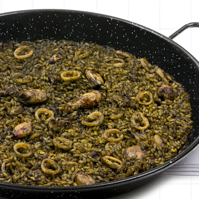 DRY BLACK RICE PAELLA STOCK SACHET 4 SERVINGS