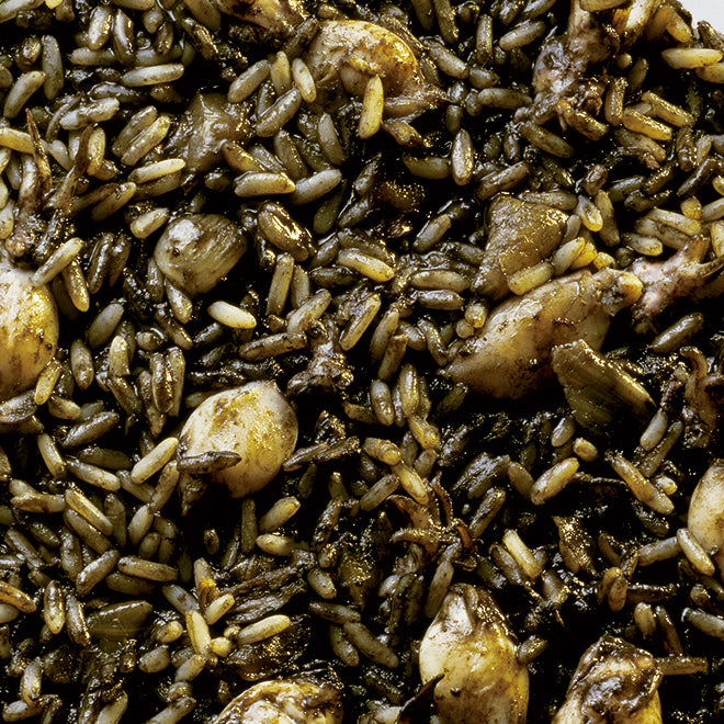 DRY BLACK RICE PAELLA STOCK SACHET 4 SERVINGS