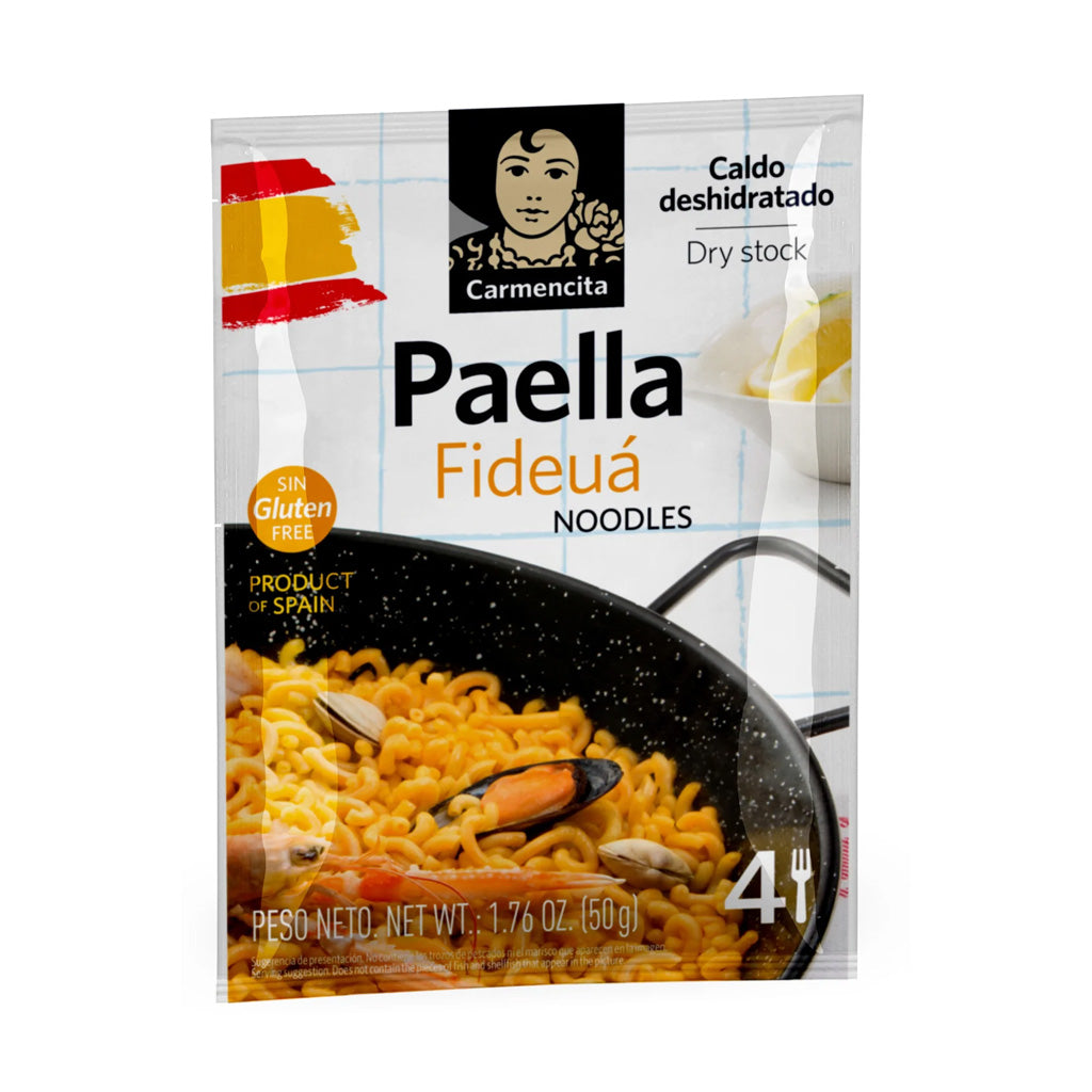 DRY NOODLE PAELLA STOCK SACHET 4 SERVINGS
