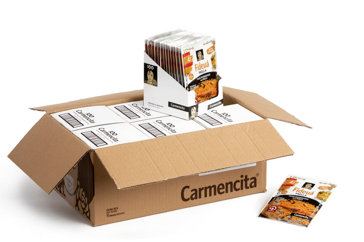 DRY NOODLE PAELLA STOCK SACHET 4 SERVINGS