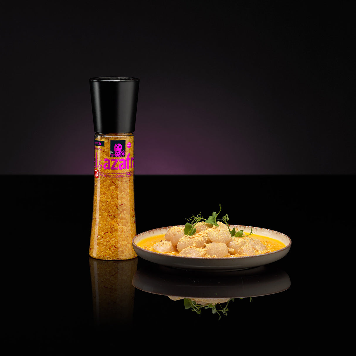 MEDITERRANEAN SEA SALT WITH SAFFRON