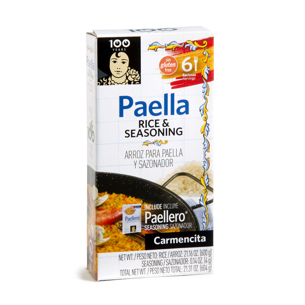 ROUND RICE FOR PAELLA WITH PAELLERO SACHET
