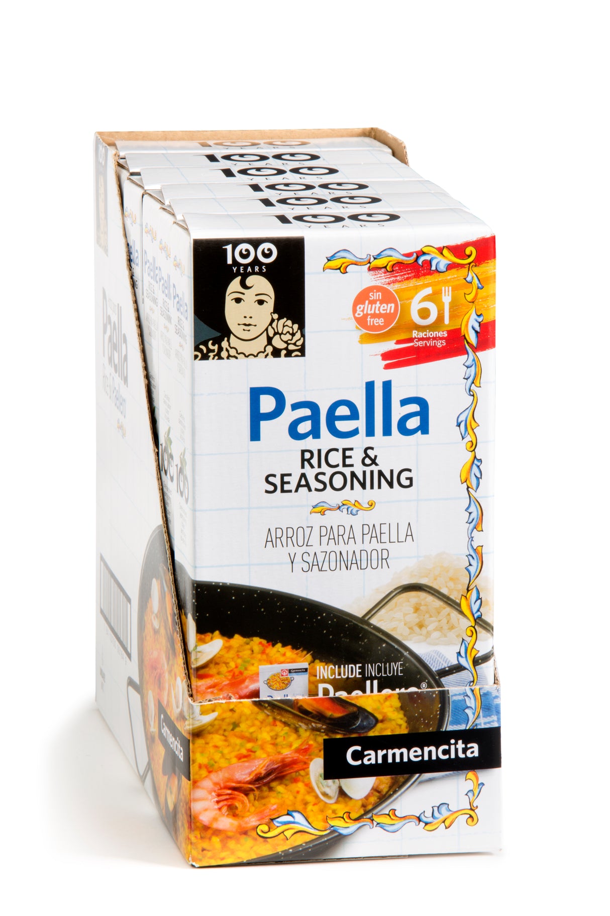 ROUND RICE FOR PAELLA WITH PAELLERO SACHET