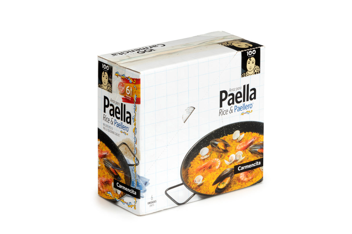 ROUND RICE FOR PAELLA WITH PAELLERO SACHET