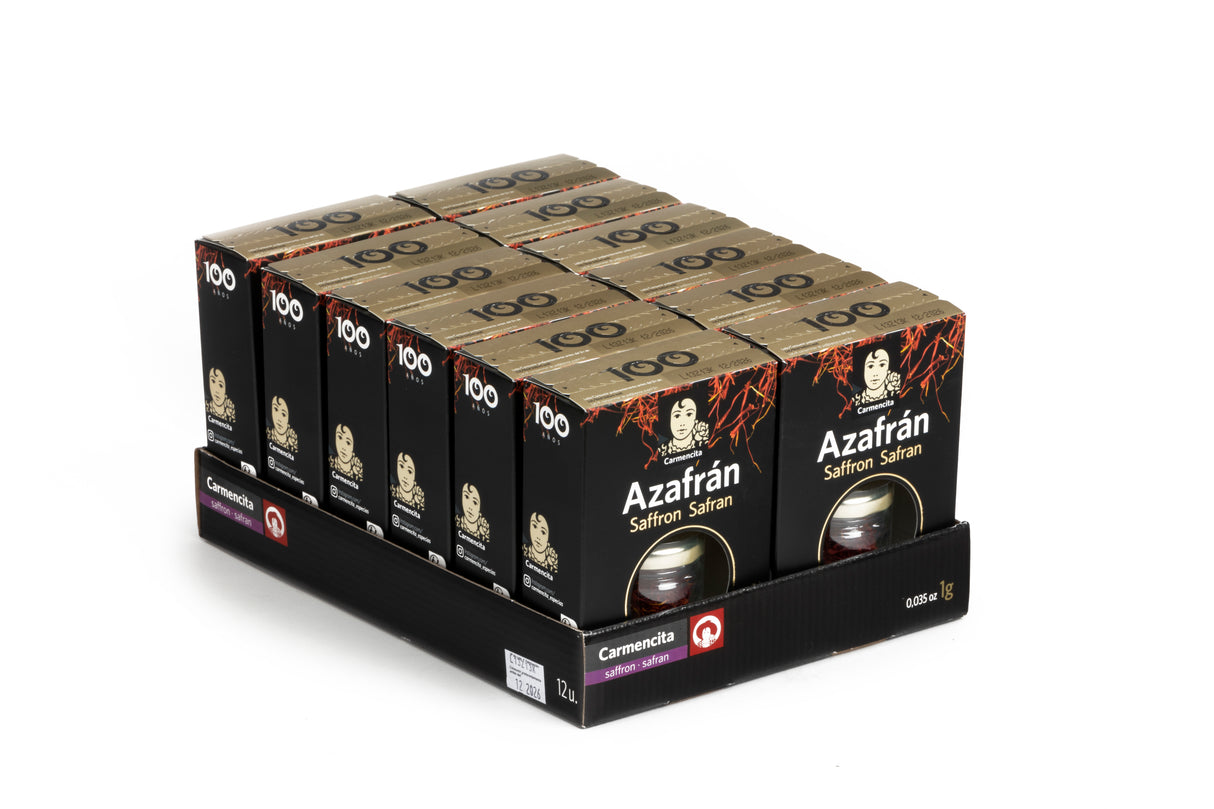 SAFFRON THREADS 1g GLASS JAR