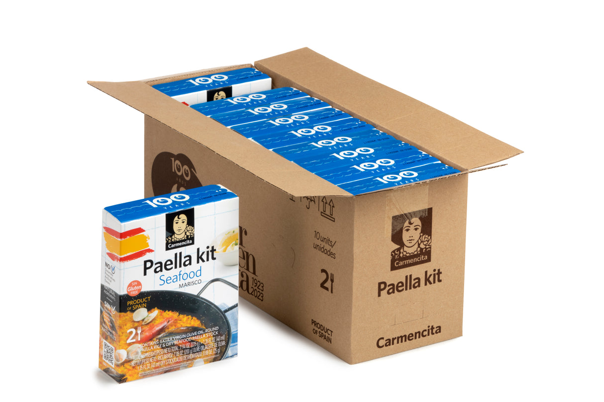 PAELLA KIT SEAFOOD CASE - 2 SERVINGS