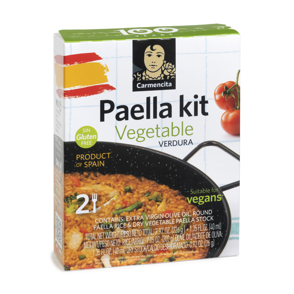 PAELLA KIT VEGETABLE CASE - 2 SERVINGS