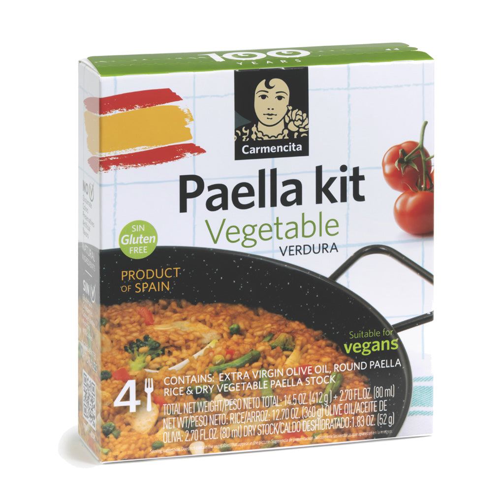 PAELLA KIT VEGETABLE CASE - 4 SERVINGS