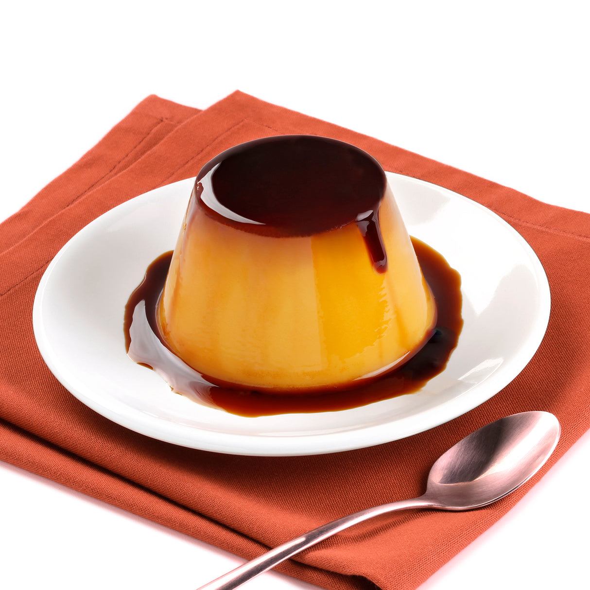 CRÈME CARAMEL WITH READY USE CARAMEL TOPPING