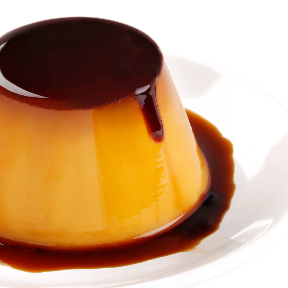 CRÈME CARAMEL WITH READY USE CARAMEL TOPPING