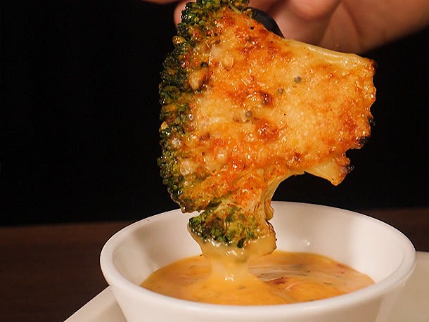 Broccoli and parmesan