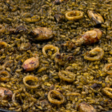 PAELLA KIT BLACK RICE WITH ENAMELED PAN - 2 SERVINGS